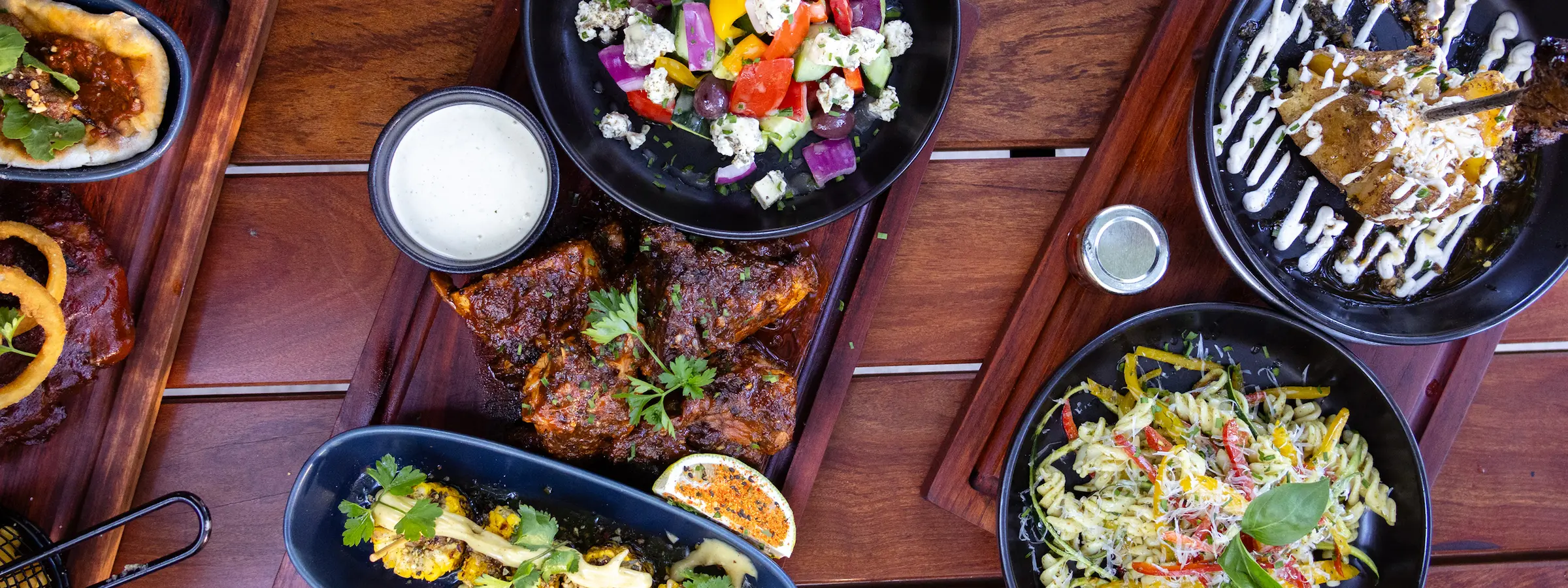 The Smokehouse food options