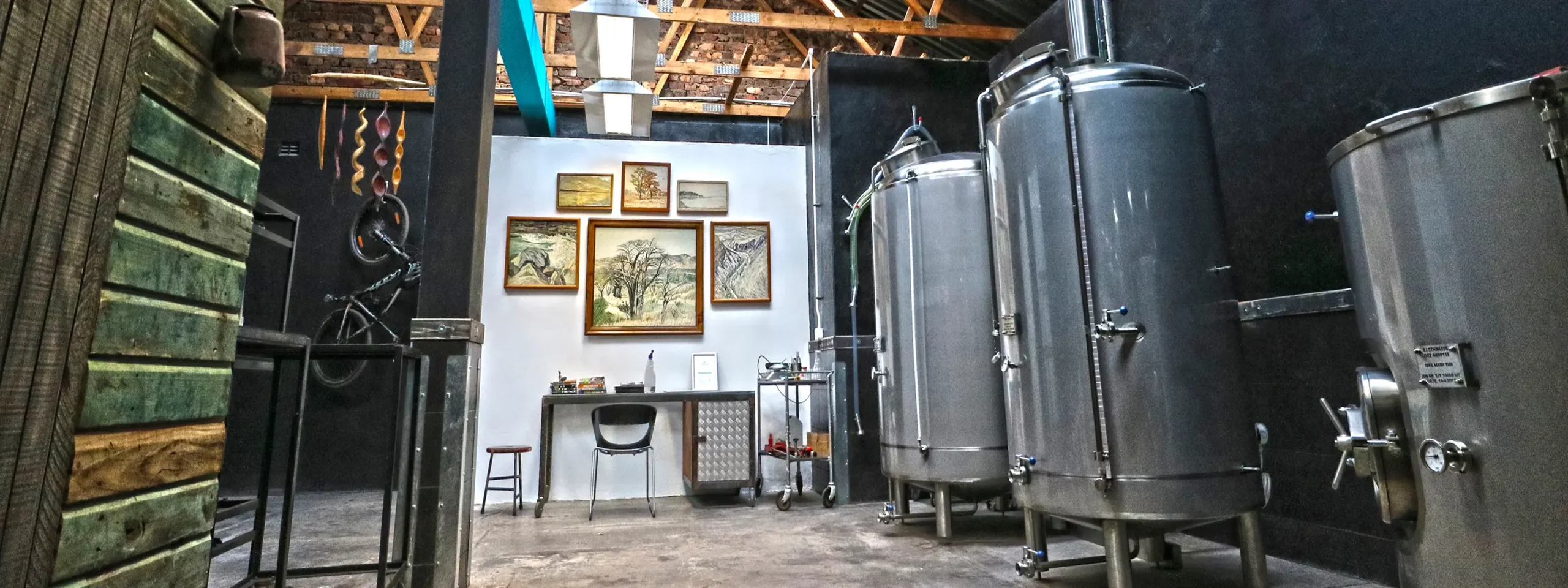 RBCo. Fermentation and brewing area